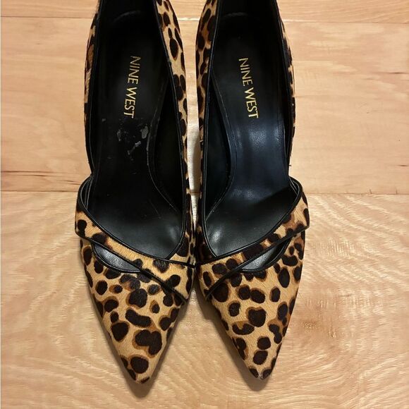 Nine West Leopard Print D'Orsay Pump Women's Size 6M - Picture 14 of 14